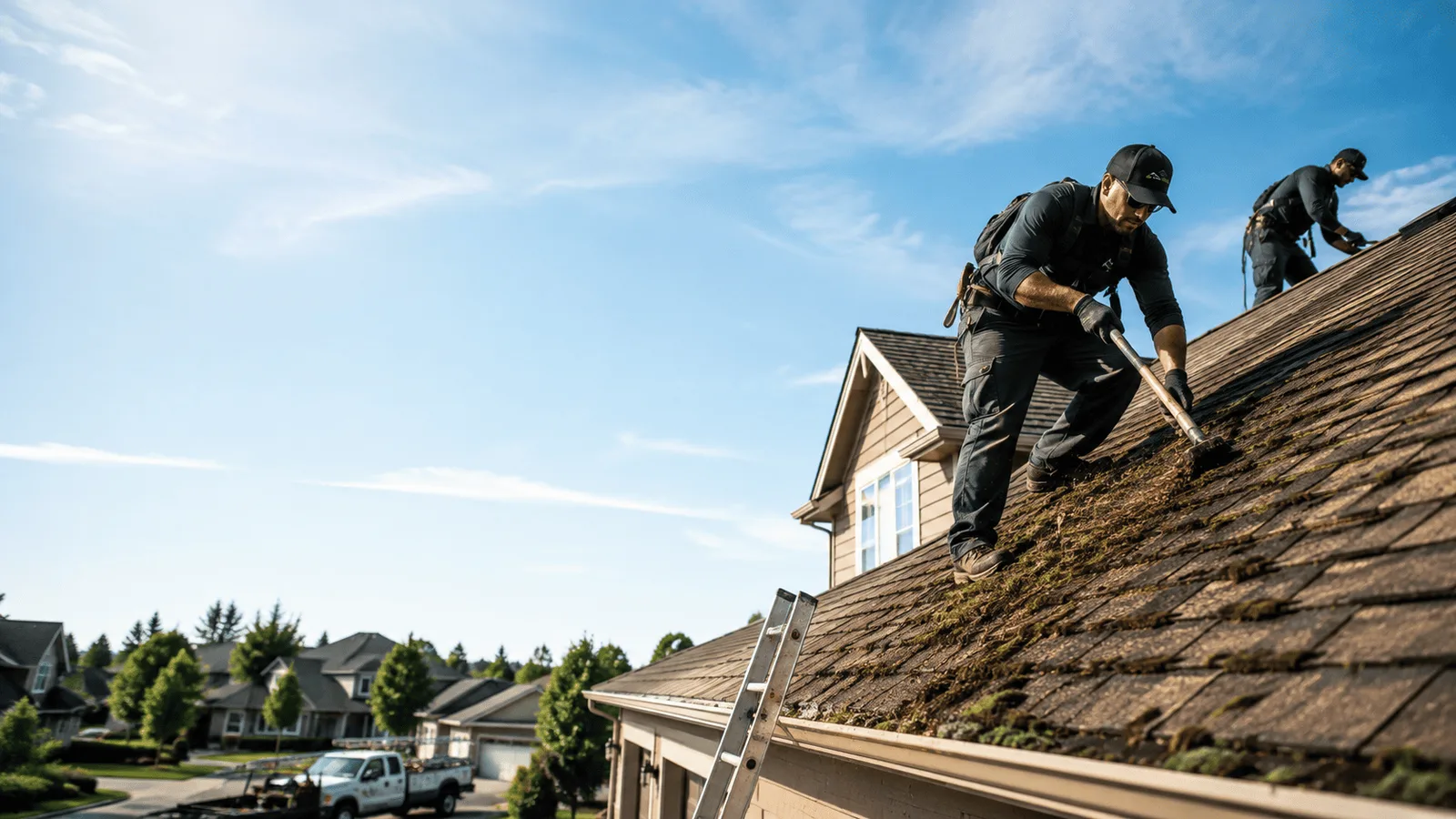 Roof Moss Removal in Hickory Corners, MI near me